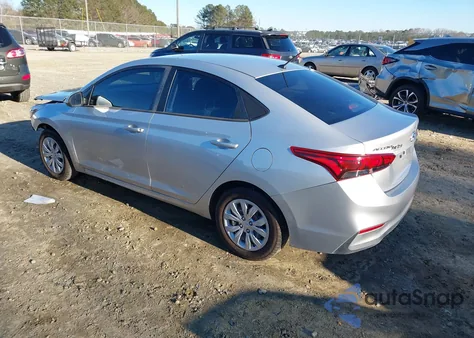 2022 Hyundai Accent Se z USA, uszkodzony, nr VIN 3KPC24A66NE159234